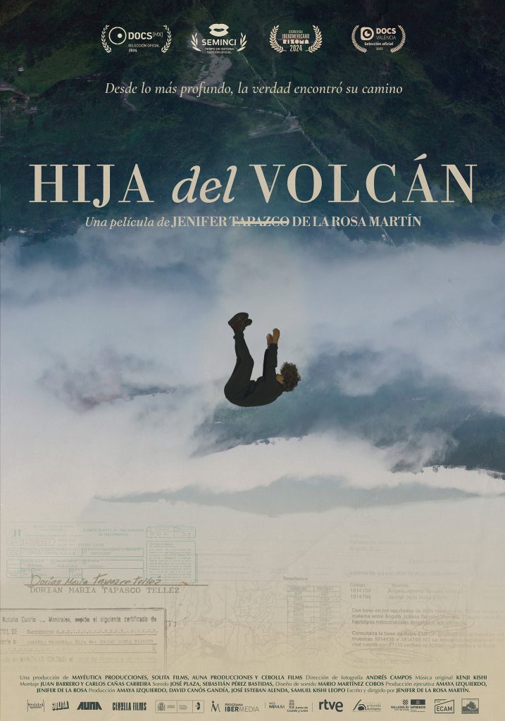 Cartel de Hija del volcán