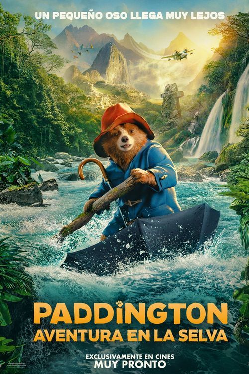 Cartel de Paddington: Aventura en la selva