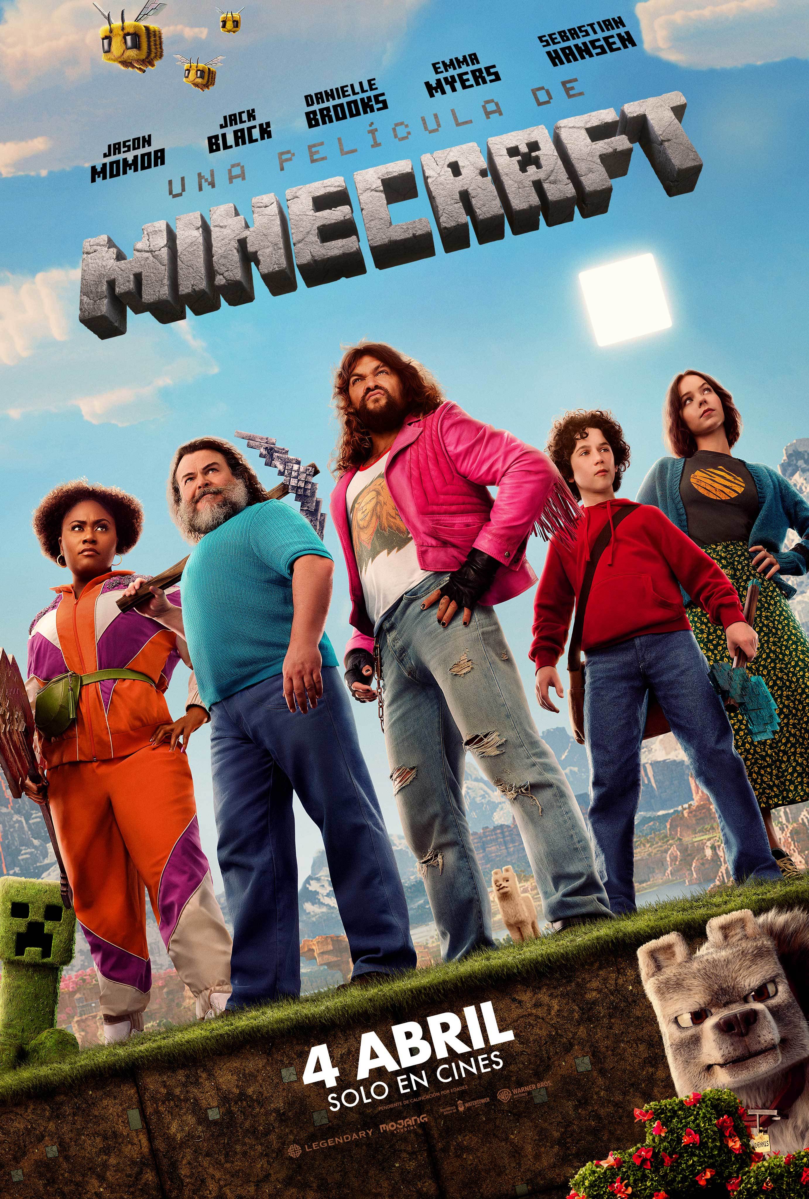 Cartel de Una película de Minecraft
