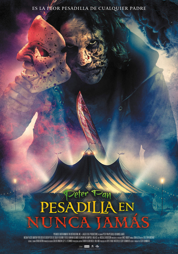 Cartel de Peter Pan: Pesadilla en Nunca Jamás