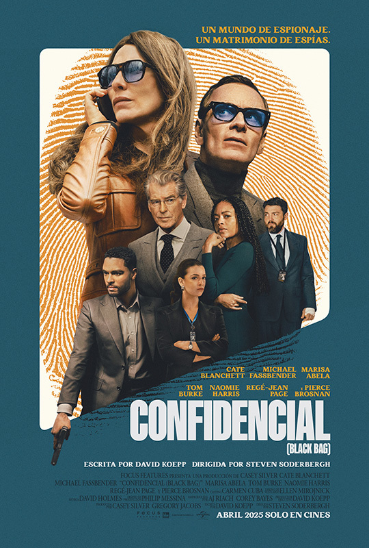 Cartel de Confidencial (Black Bag)