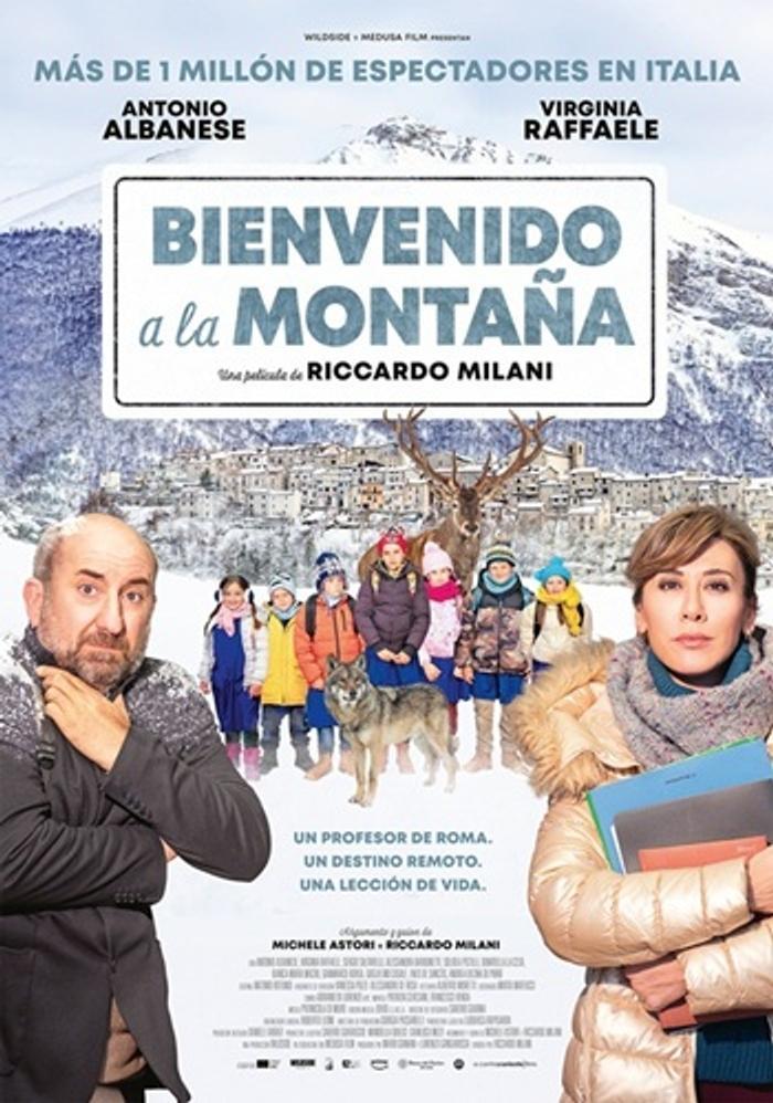 Cartel de Bienvenido a la montaña